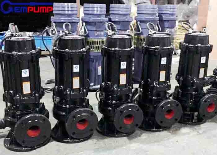 Large Flow 3.6 Bar Submersible Sewage Pump 50HZ Non Clog Sewage Pump