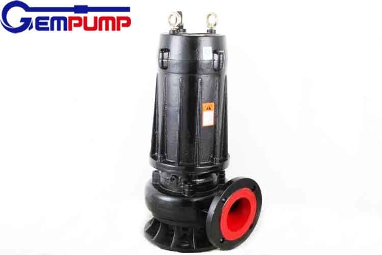 ISO9001 Submersible Sewage Pump Cast Iron Sewage Cutter Submersible Pump