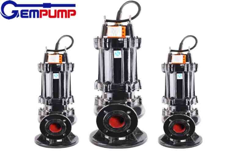 Construction Site Non Clogging Submersible Sewage Pump 0.75-355kw