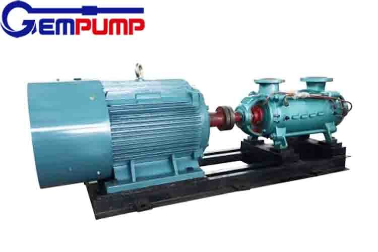 ISO9001 Cast Iron Multistage Centrifugal Pump 73.5-306m Head