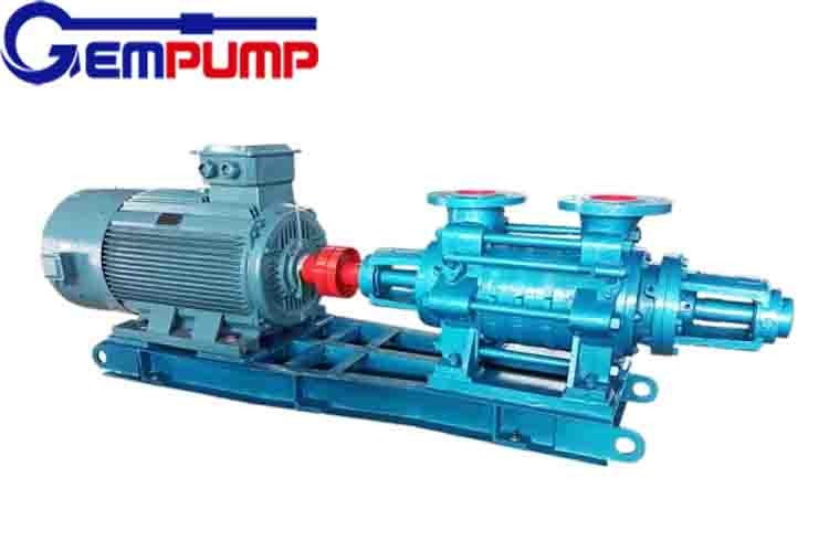 ISO9001 Cast Iron Multistage Centrifugal Pump 73.5-306m Head