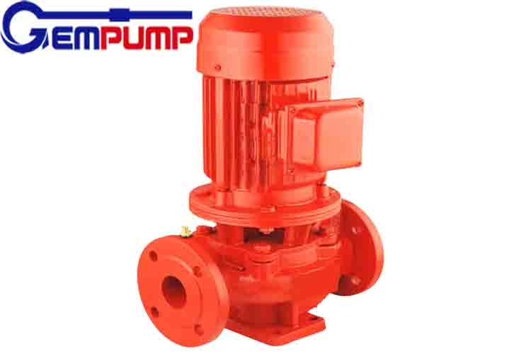 AISI 304 1200m3/H Vertical Inline Fire Pump 16 Bar Anti Corrosive