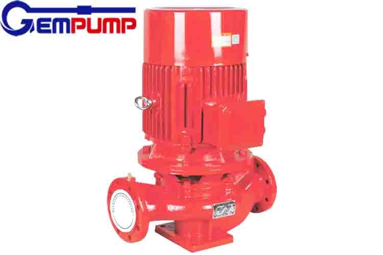 AISI 304 1200m3/H Vertical Inline Fire Pump 16 Bar Anti Corrosive