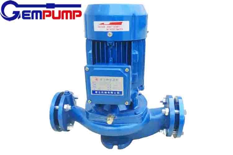 ISO2858 Vertical Inline Pump 0.75-250kw Single Suction Centrifugal Pump