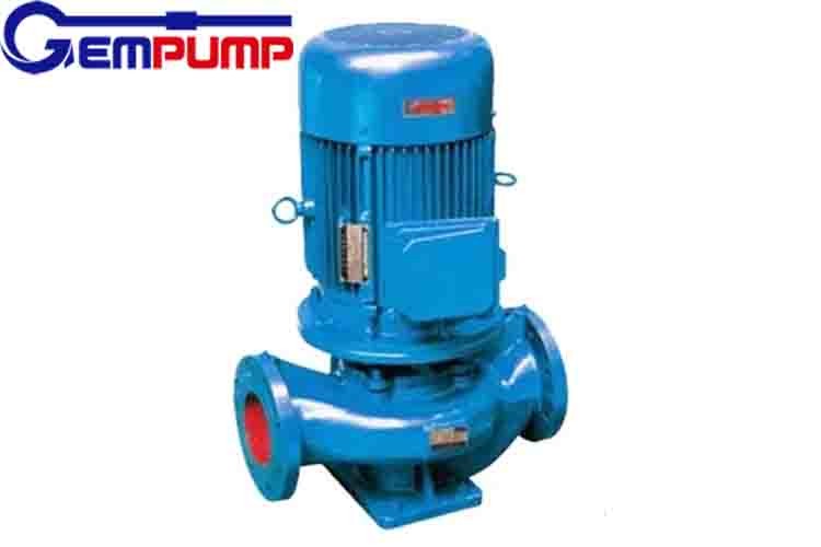 ISO2858 Vertical Inline Pump 0.75-250kw Single Suction Centrifugal Pump