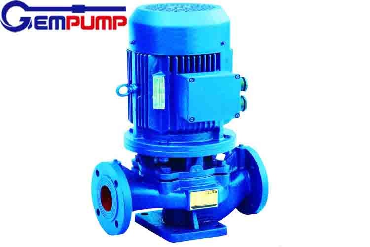 Single Stage Single Suction Vertical Inline Pump 5-125m Lift