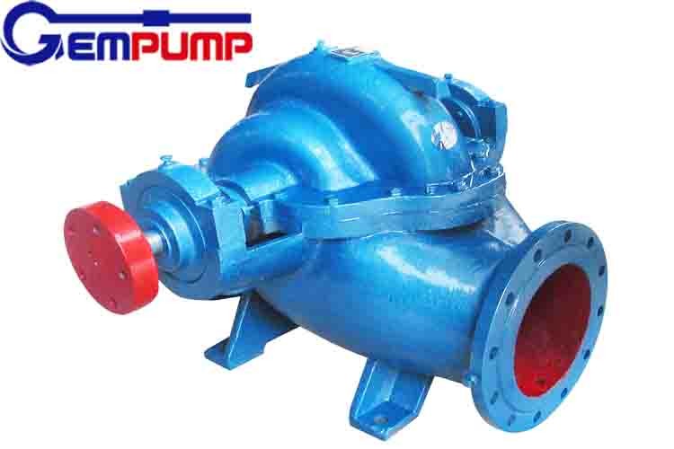 Horizontal Axial Split Casing Pump 8.6-140m Head For Irrigation Flood Drainage