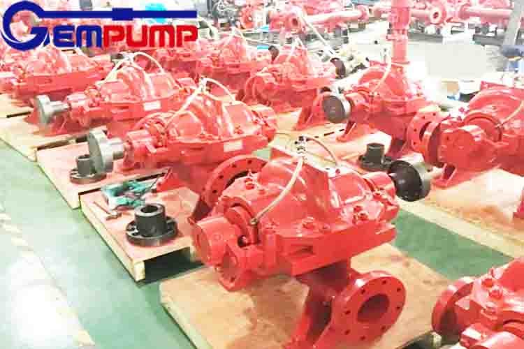 Single Stage Horizontal Split Case Pump 2.5Mpa Double Volute Centrifugal Pump