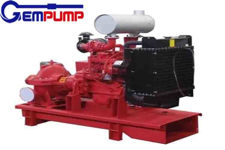 COS250-600 1450rpm Horizontal Split Case Fire Pump 4000GPM 80-128m