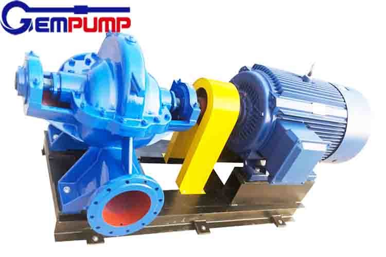 Double Suction Impeller 1000M3/H Horizontal Split Case Pump 120HP 0.15Mpa