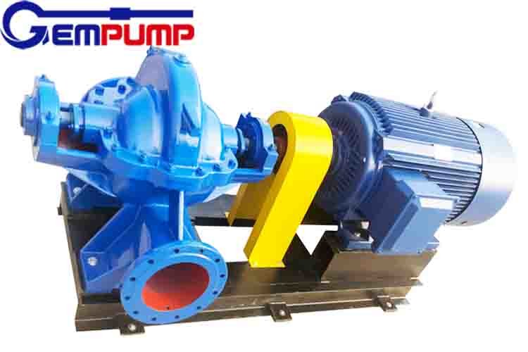 Double Suction Impeller 1000M3/H Horizontal Split Case Pump 120HP 0.15Mpa