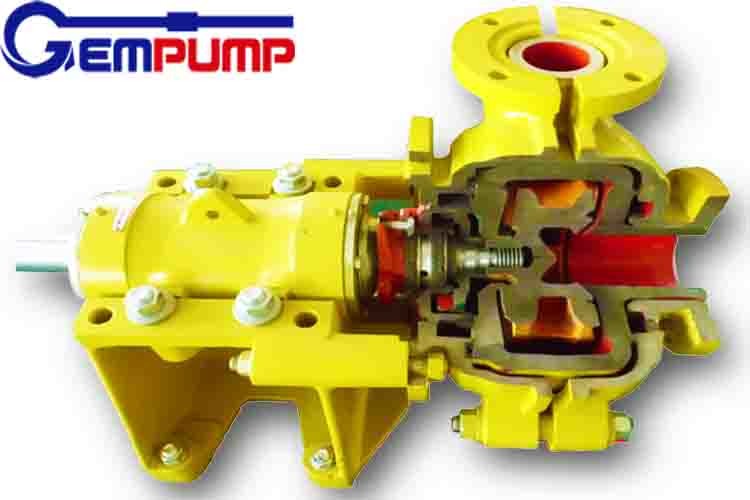 Centrifugal 30KW 2'' Outlet Solid Mud Slurry Pump For Mining Industry