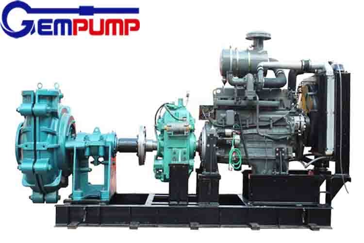 Centrifugal 30KW 2'' Outlet Solid Mud Slurry Pump For Mining Industry