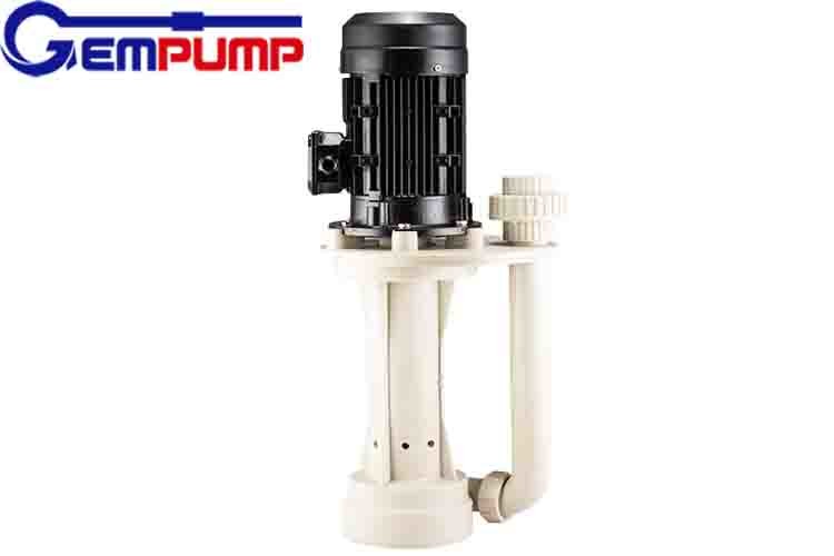 Electroplating RPP 50W Vertical Centrifugal Pump Chemical Circulating