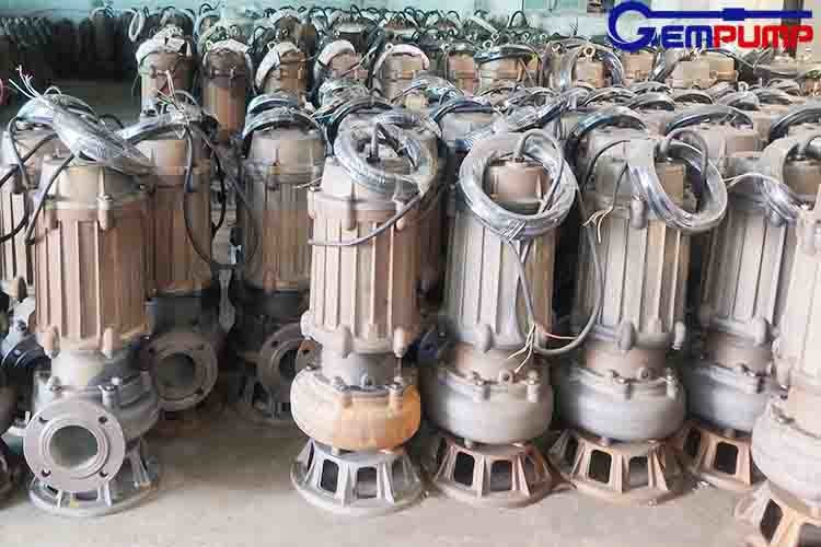 Dirty Water Submersible Sewage Pump With Grinder 3 Phase 380V 415V