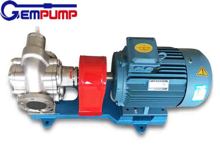 KCB18.3 Stainless Steel Gear Pumps 1.5KW Self Priming Oil Transfer Pump