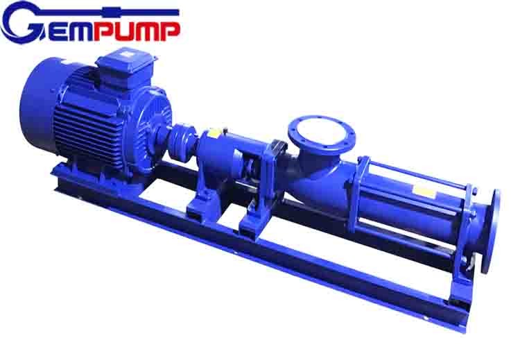 Food Grade SS304 Single Screw Pump 100T/H For Honey Mayonnaise Grease