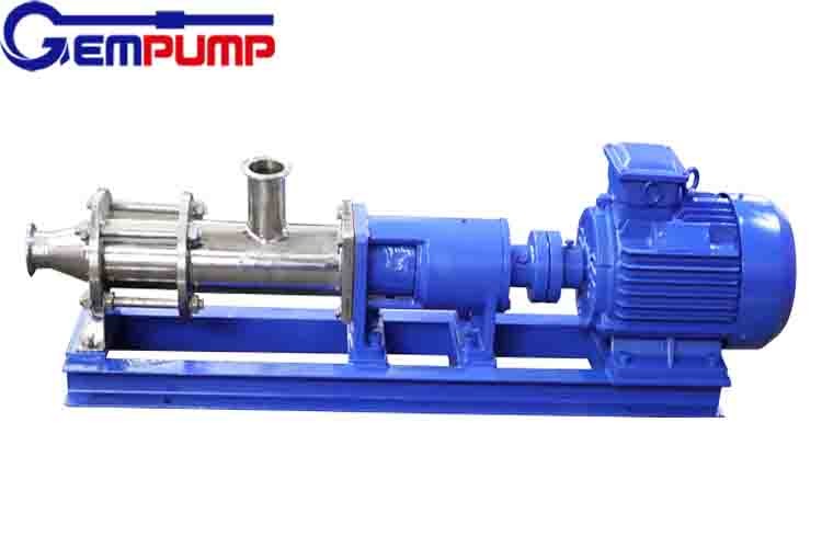 Food Grade SS304 Single Screw Pump 100T/H For Honey Mayonnaise Grease