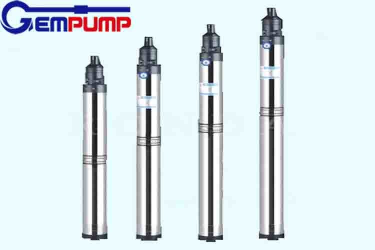 4 Inch Deep Well Submersible Pump 1.1KW Electric Motor For Irrigation