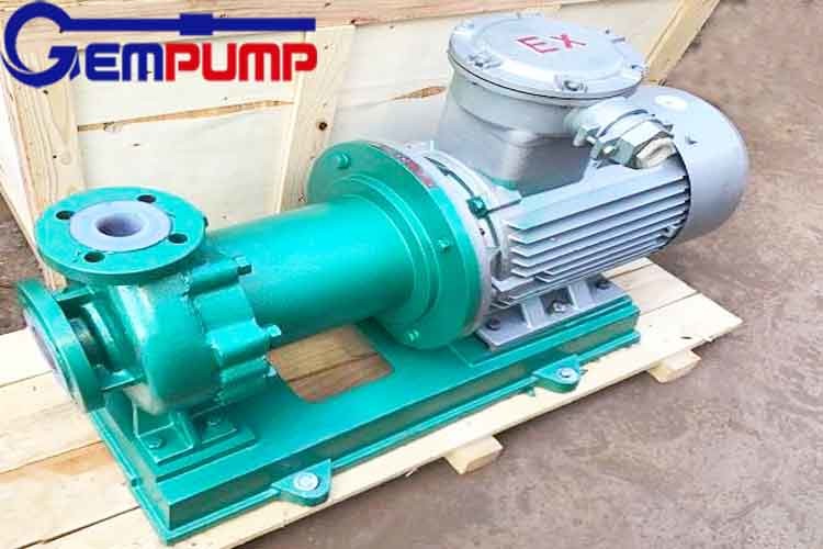 Alcohol Acetic Acid Resistant Sealless Centrifugal Pump Fluorine Plastic Chemical Horizontal