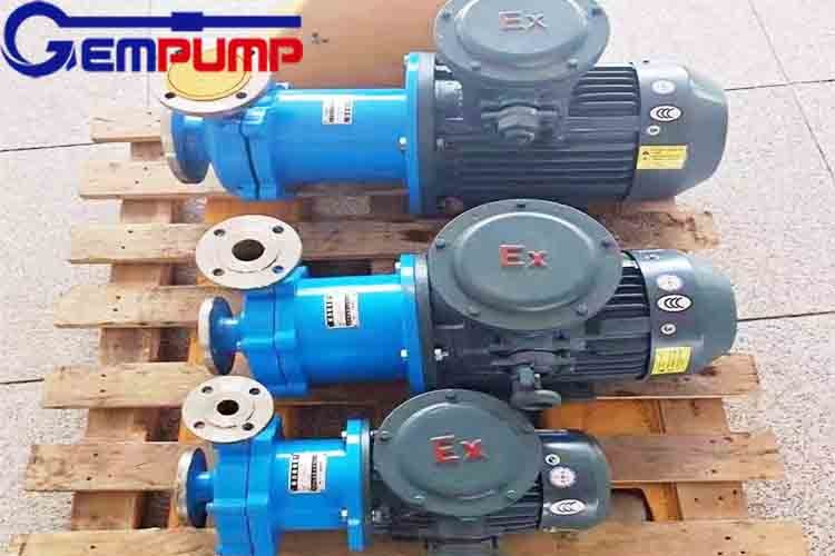 Pfa Coated High Pressure Centrifugal Pump Magnetic Drive Or Ss-347h Horizontal