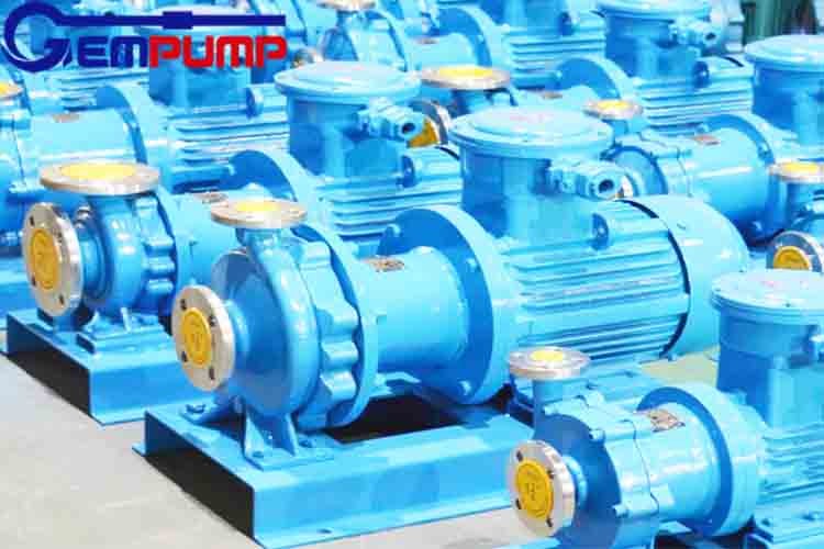 Pfa Coated High Pressure Centrifugal Pump Magnetic Drive Or Ss-347h Horizontal