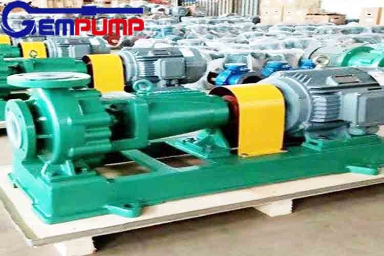 Ihf32-25-125 Iso Chemical Centrifugal Pump Plastic Fluorine