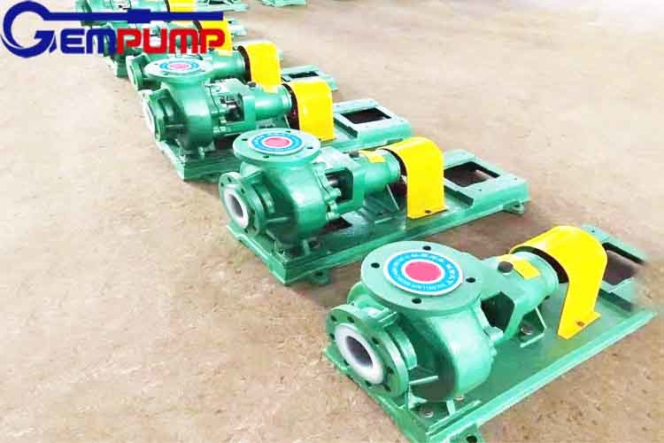 Ihf32-25-125 Iso Chemical Centrifugal Pump Plastic Fluorine