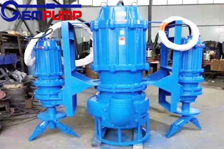 40ZJQ8-12-2.2 Waste Sewage Sludge Pumps Vertical Submersible Sand Gold Mining Slurry Pump