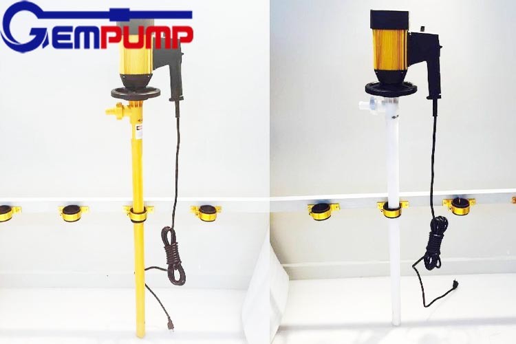 HD Electric Barrel Drum Pump Adjustable Speed Stainless Steel for Chemical Corrosive Liquid Oil