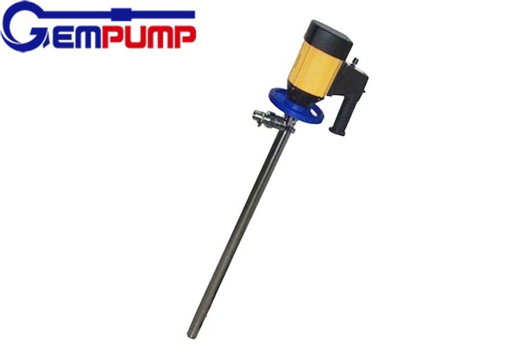 HD Electric Barrel Drum Pump Adjustable Speed Stainless Steel for Chemical Corrosive Liquid Oil