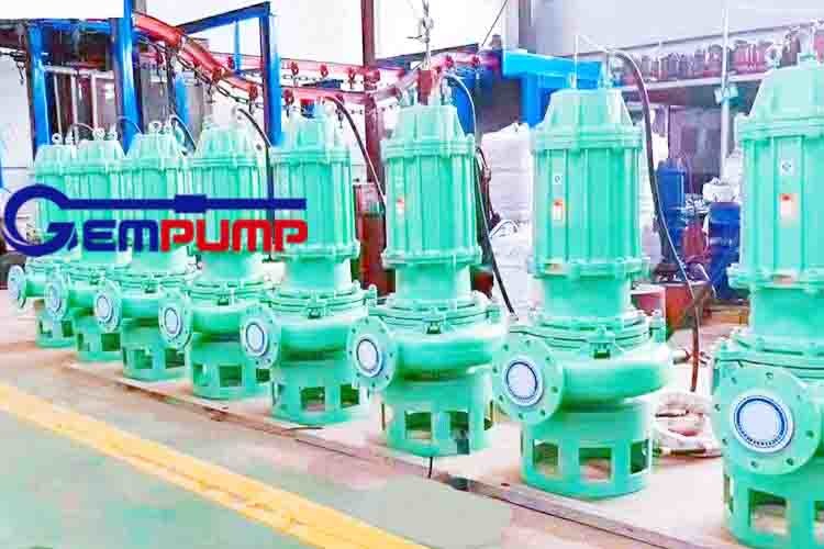 ZJQ Vertical Mud Pump Fish Pond River Dredging Pump Submersible Sewage Slurry Sand Pump