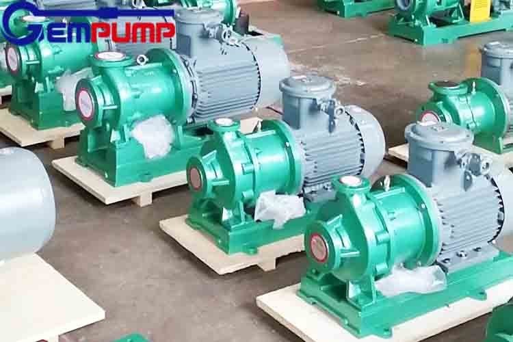 CQB-F Anti Acid Alkali Pumping Sulfuric Acid Tetrafluoroplastic Chemical High Temperature Magnetic Drive Pump